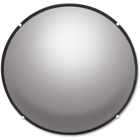 Vision Metalizers Round Glass Convex Mirror, Outdoor, 36" Dia., 160 176; Viewing Angle GOC3600***